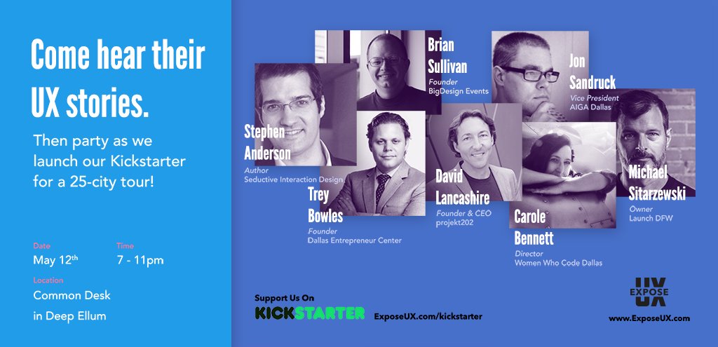 RichardBrevig's tweet photo. @EmiolaBanwo  Are you coming?! May 12! https://t.co/btmM8xCa2o :) @ExposeUX https://t.co/G7tY1GQ4bg