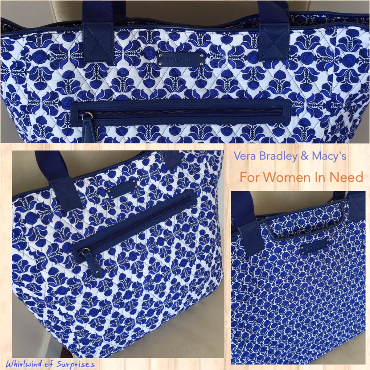 Vera Bradley and Macy's Limited Edition Tote for Mother's Day pays it forward