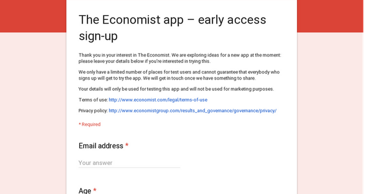 TheEconomist's tweet photo. We're exploring ideas for a new app. Sign up to try it out https://t.co/VDL7rETXed https://t.co/6avNbiuAE4