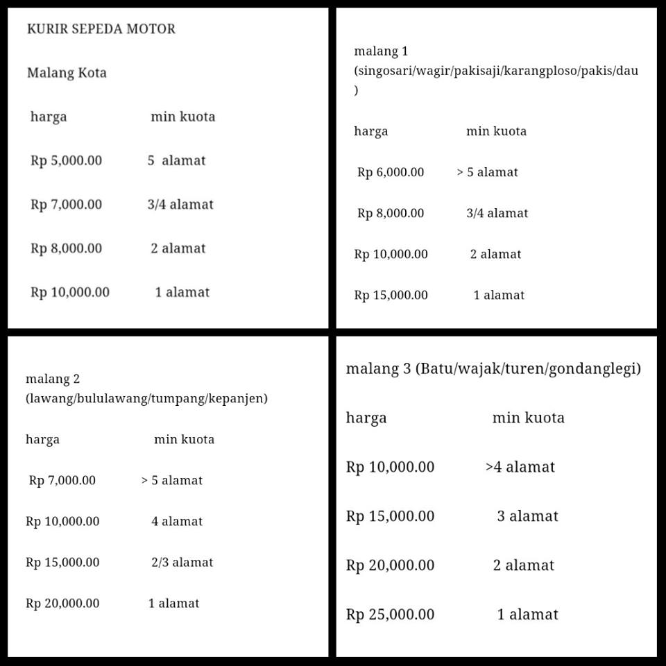 #kurir #kurironline #kurirmalang #malang #kurirmakanan #jasakurir #jasakurironline #jasakurirmalang
