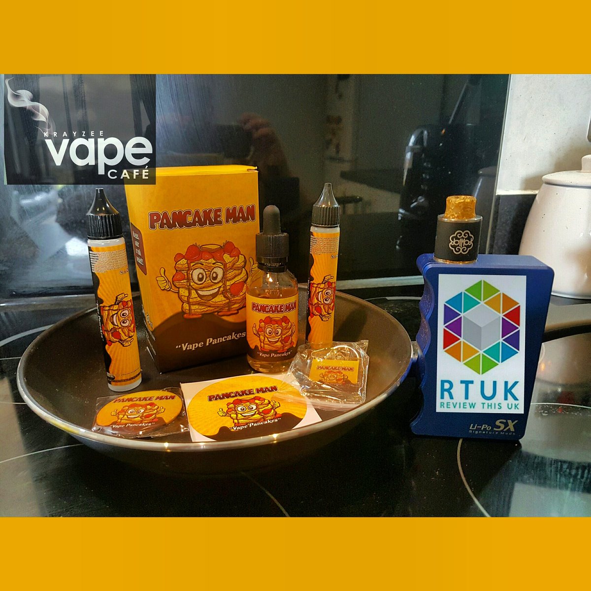 mikeyb6999's tweet photo. Who's having pancakes this morning? Head over to @krayzeevape if you haven't tried it yet. https://t.co/9mZ9mUdZf6