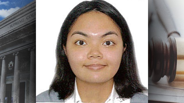 rapplerdotcom's tweet photo. UPDATED: UP Law graduate is 2015 Bar topnotcher https://t.co/J8hAfNRElZ https://t.co/1i2Y2OHL9g