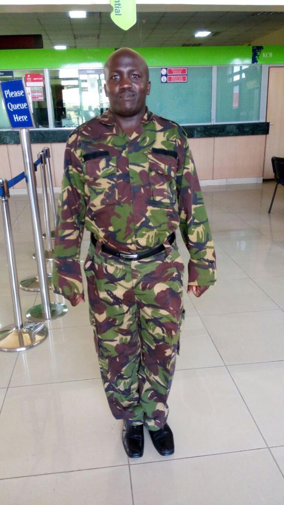 NYAKWARKOLO's tweet photo. #kcbhustles Brigadier Paul Amdamy, of 82 Gilgil Battalion. https://t.co/G1wtNdSodE