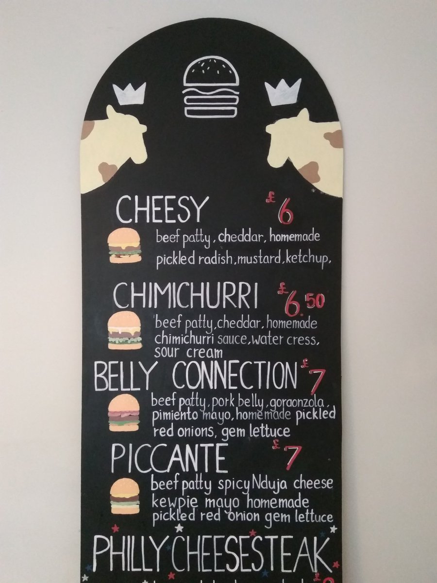 deermika's tweet photo. Menu board I done for @tonguencheeks ^^ #chalkboard #blackboard #sign #illustration #art https://t.co/XwAFfSQLd5