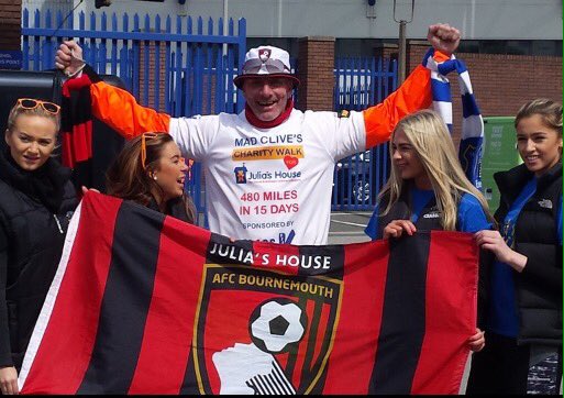 CliveMad's tweet photo. @MarcPugh7 Thankyou4 ur donation true gentleman Raised£15000 JuliasHouseChildrensHospice @chazdaniels13 @TommyElph4 https://t.co/jJ9Mb1nNa0