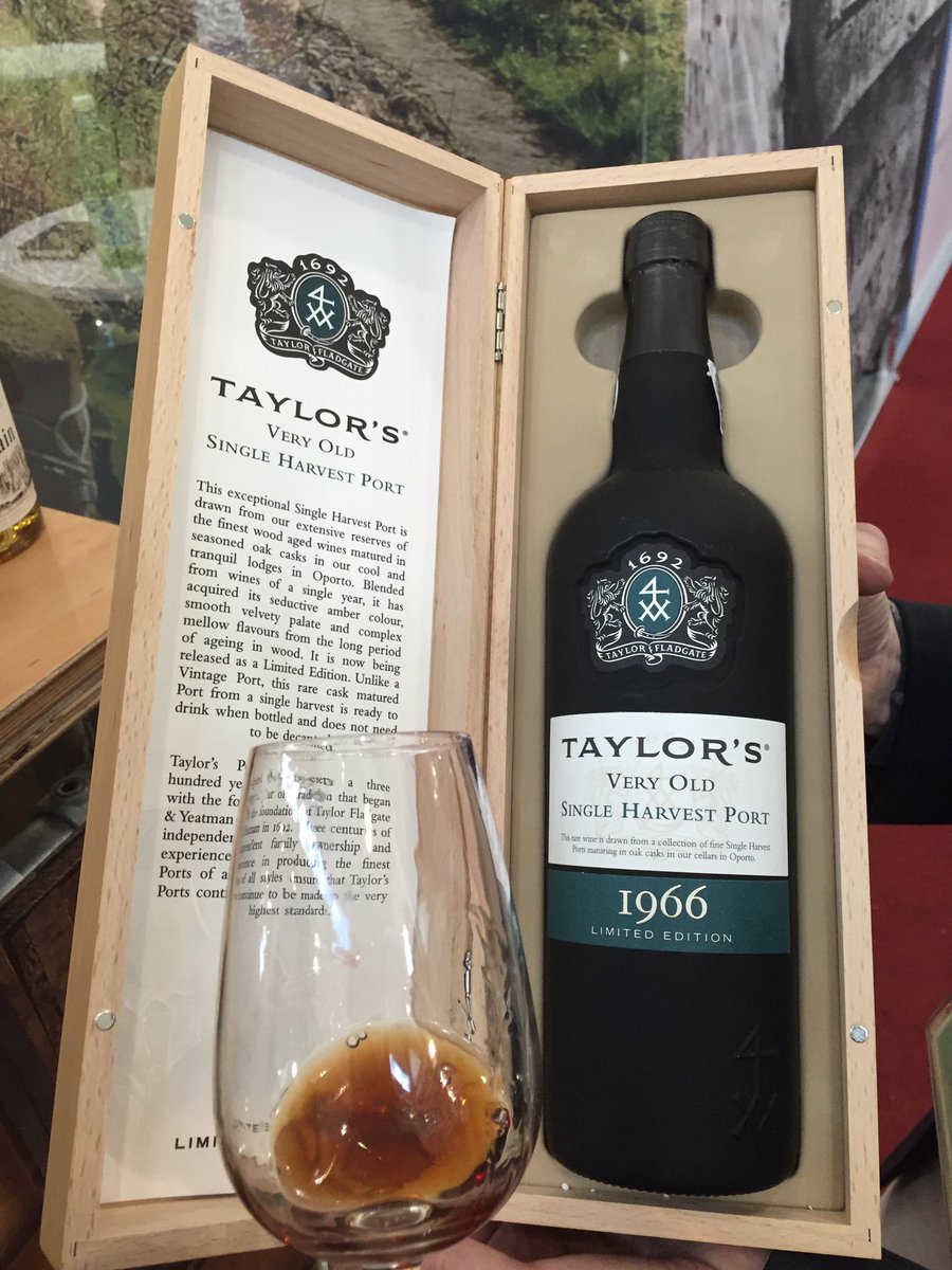 An exceptional limited edition 1966 Tawny - delicious <a href="/TaylorsPortWine/">Taylor's Port Wine</a> #lwf2016