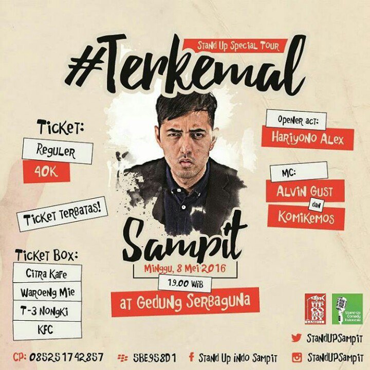 kemalpalevi's tweet photo. This long weekend : Solo - Balikpapan - Sampit. Yaaay! @standupsolo @StandUpBPN @standupsampit https://t.co/oMz32vyni1