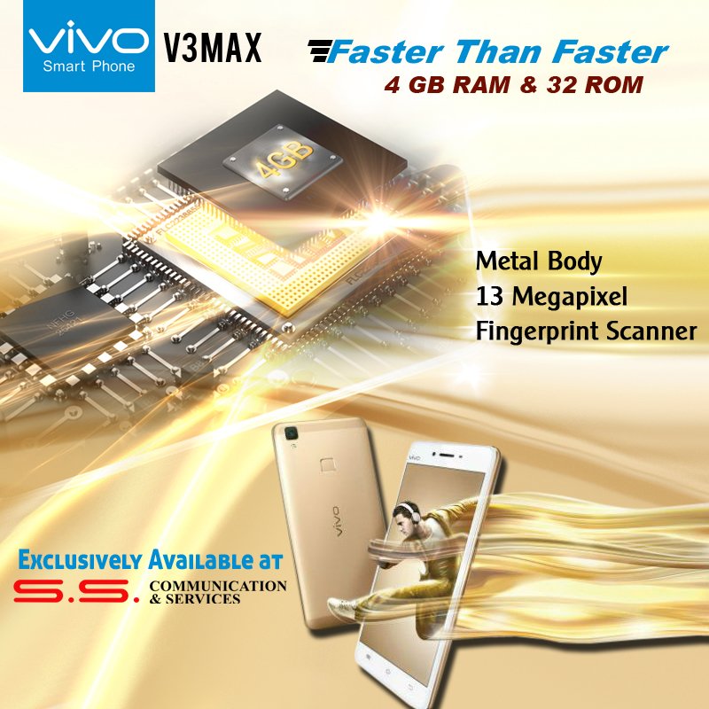 SS_Comunication's tweet photo. #PhoneAFriend  #Vivo #V3Max #NewReleases https://t.co/3S6KUX8SnM