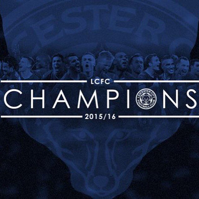 Carles5puyol's tweet photo. Felicidades Leicester! El esfuerzo y la constancia tienen premio / The victory of effort and perseverance 📸:lcfc https://t.co/zIdI30pAw8