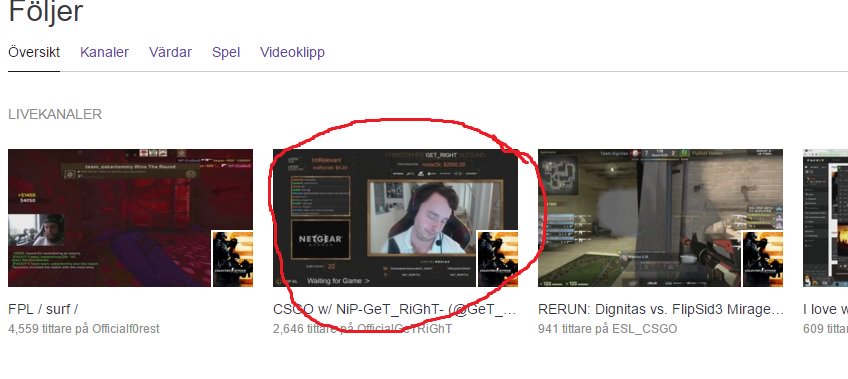 OfficialMarkVSE's tweet photo. Best fucking "followingscreen" on @GeT_RiGhTcs in @NiPGaming xD Love ya bro <3 #GONINJAS #WEARENIP #Twitch #GT https://t.co/5BE44OCknT