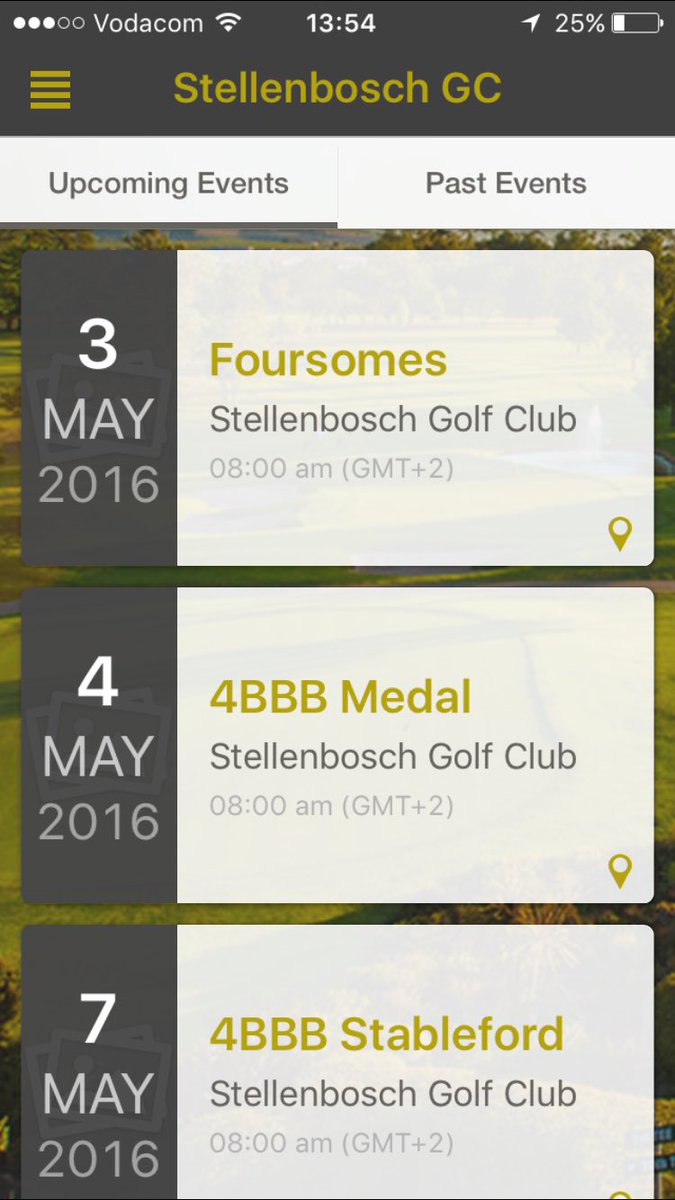 STELLENBOSCH GOLF CLUB tweet media