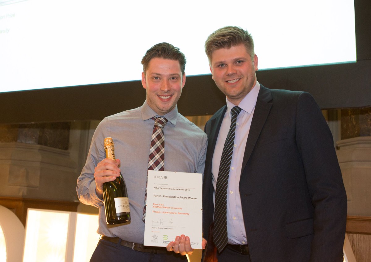 deltalightuk's tweet photo. Edmund one of our Northern representatives giving the RIBA Student Awards. A huge congratulations to all the winners https://t.co/U6rG8DHIth