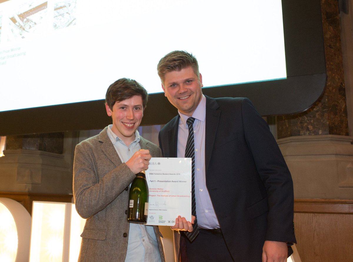 deltalightuk's tweet photo. Edmund one of our Northern representatives giving the RIBA Student Awards. A huge congratulations to all the winners https://t.co/U6rG8DHIth