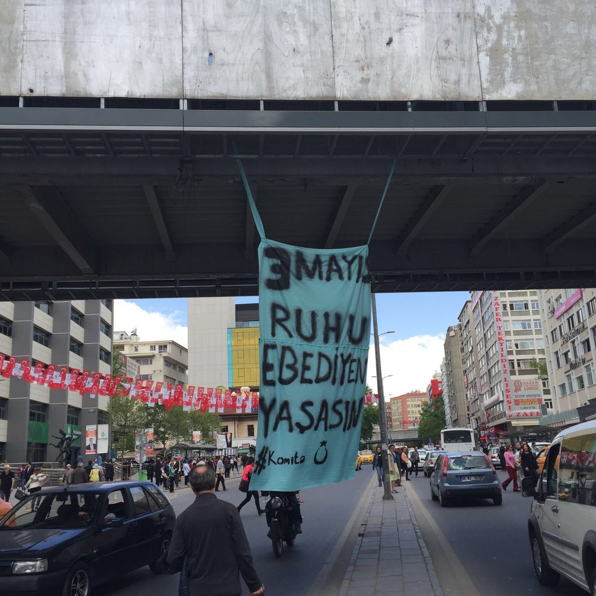 #3Mayıs Türkçülük günümüz kutlu olsun! Kızılay'da #3MayısRuhuYaşıyor