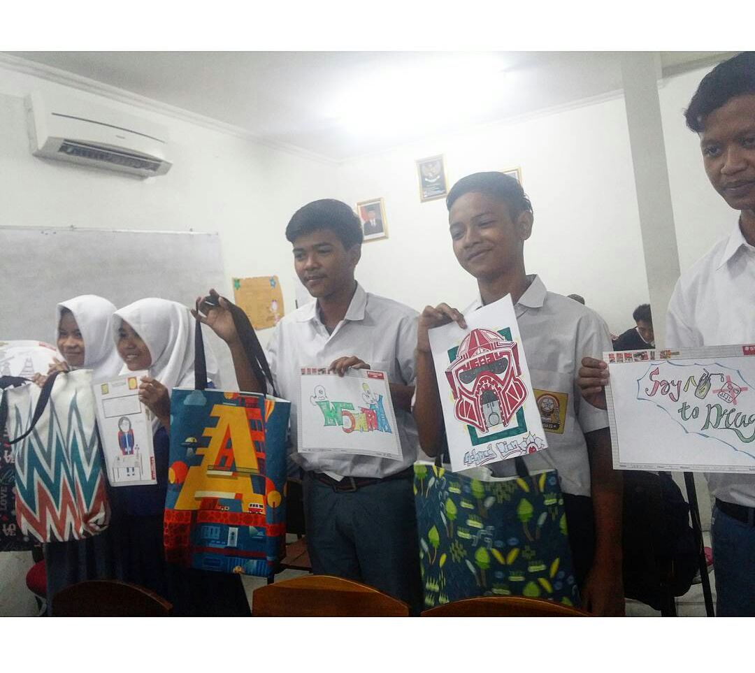 Ini hasilnyaaaa, bagus yakkk :) #PestaPendidikan #ExtensionOfGoodness