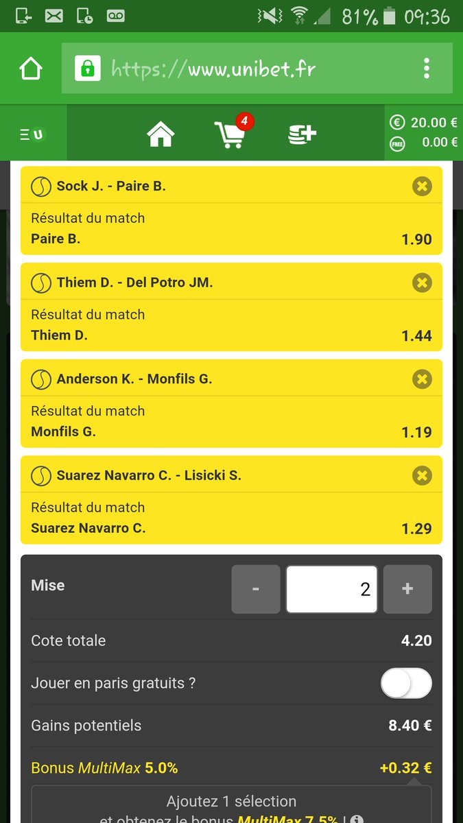 Pronos_BeTs's tweet photo. Voici le #CombinéDuJour 💰
Tu suis ou pas ? https://t.co/aLUl6yKwwi