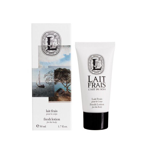 coletteBeauty's tweet photo. #FormatVoyage #Lait #frais 50 ml https://t.co/28WpMeOH9p @diptyqueparis #colette #corps #beautybox #FleurDoranger https://t.co/WKughglxr8