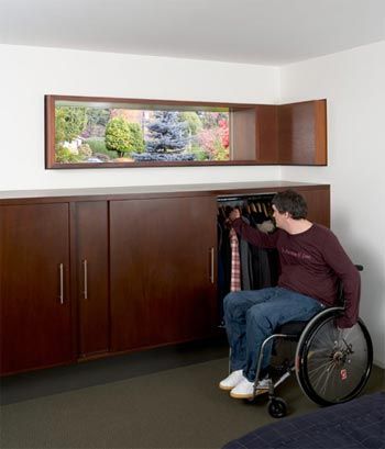 Now that's an accessible closet! What do you think? Good design?