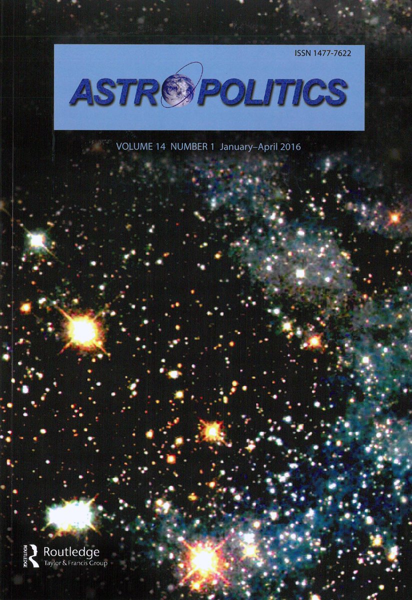 ISUnet's tweet photo. #MSS08 alum @Timiebi89 published an article on Space Sustainability (emphasis on emerging countries)in Astropolitics https://t.co/zksIc4M4CU