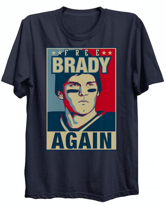 Free Brady Again t-shirts nepatriotslife.com/2016/04/free-b…