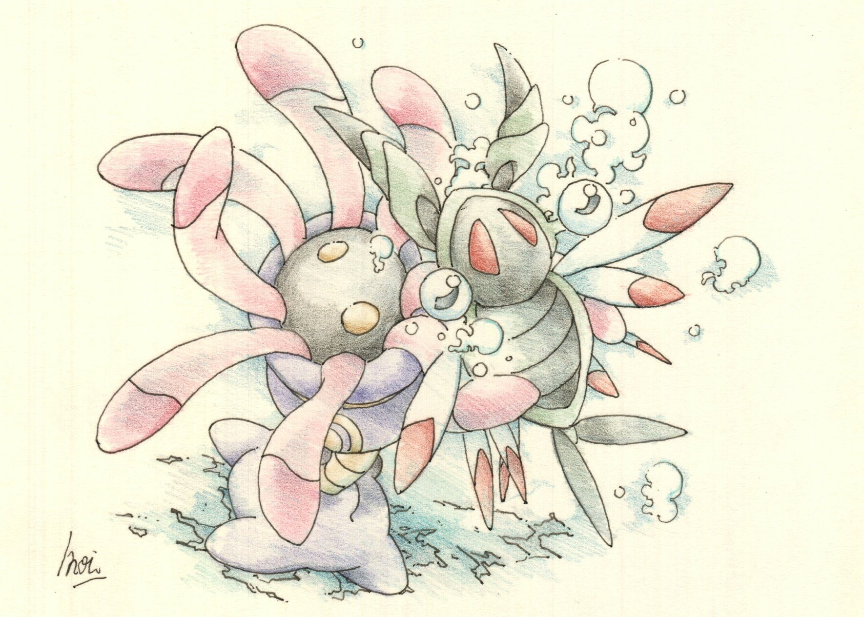 Inori En Twitter 今日のポケモン図鑑 ｎｏ ３６３ リリーラの くすぐる アノプスの こらえる T Co Koupo00j5n Twitter