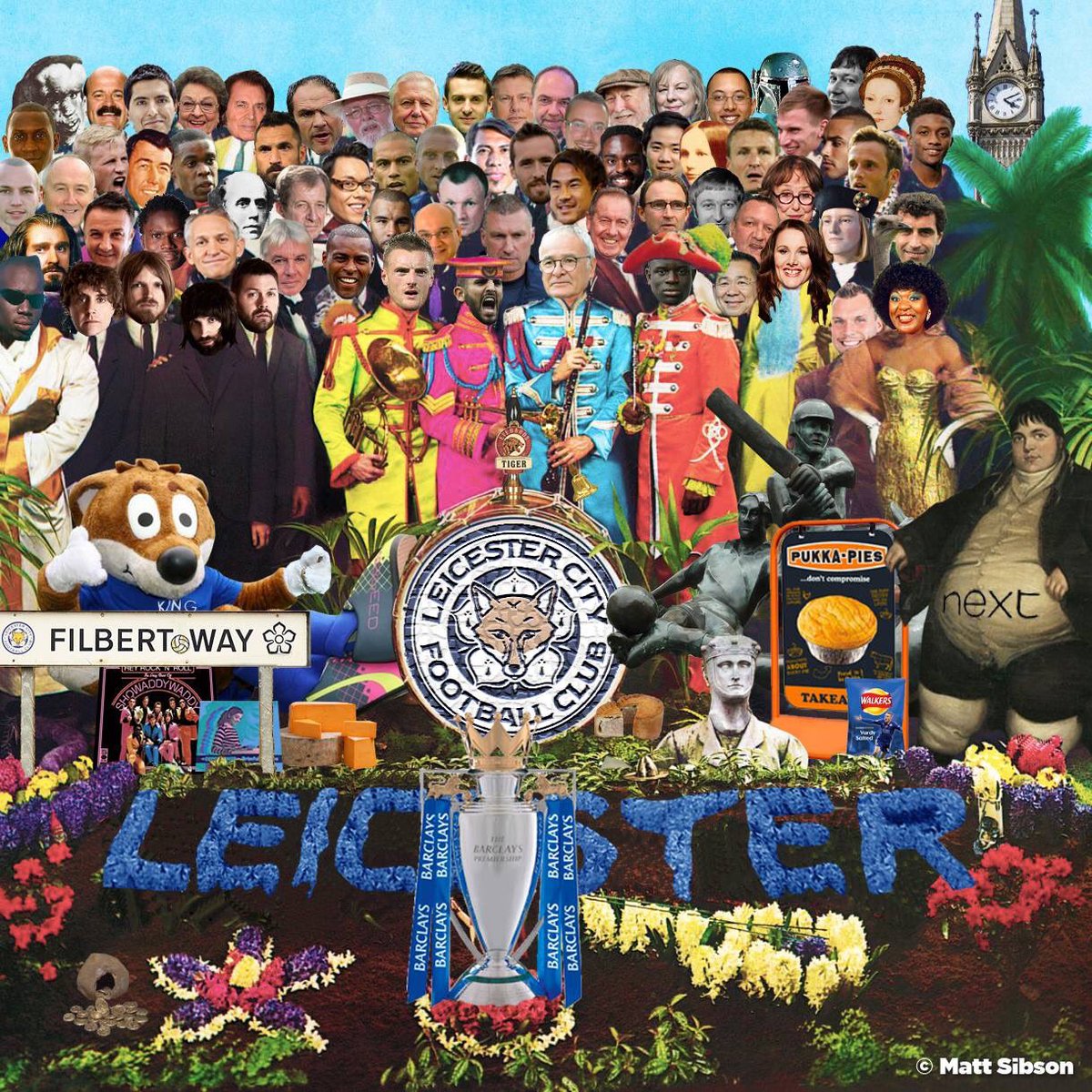 MattSibson's tweet photo. This took me ages but was worth it! #LCFCChampions https://t.co/1vSD9BxwOj