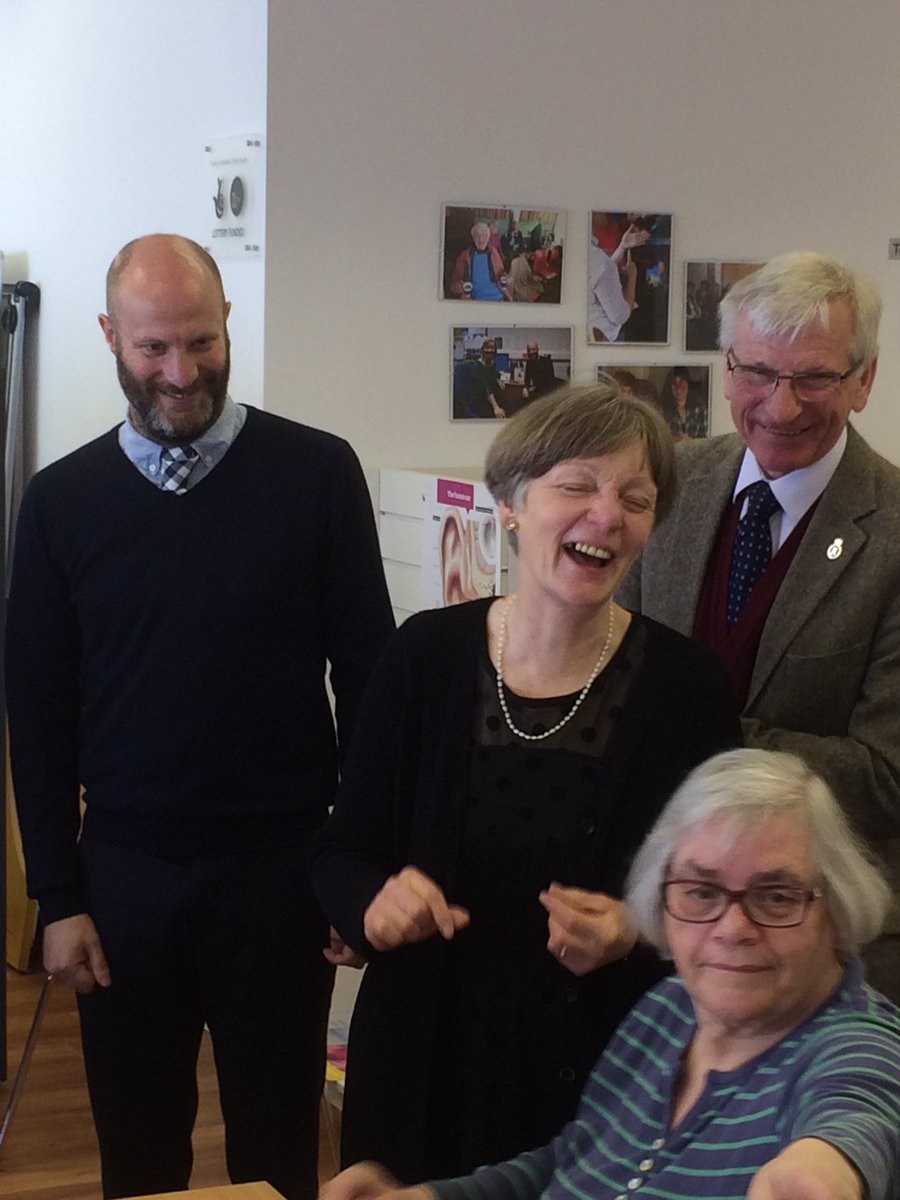 SignalCharity's tweet photo. Delighted to celebrate #deafawarenessweek by welcoming @hsshropshire to visit The Hub &amp; #signcafe today. https://t.co/YGI3fHPiys