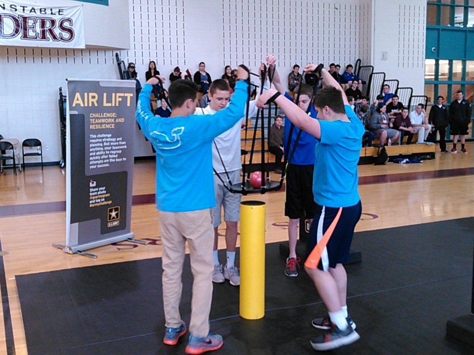 GDAPArena's tweet image. Leadership + Teamwork! #armychallenge