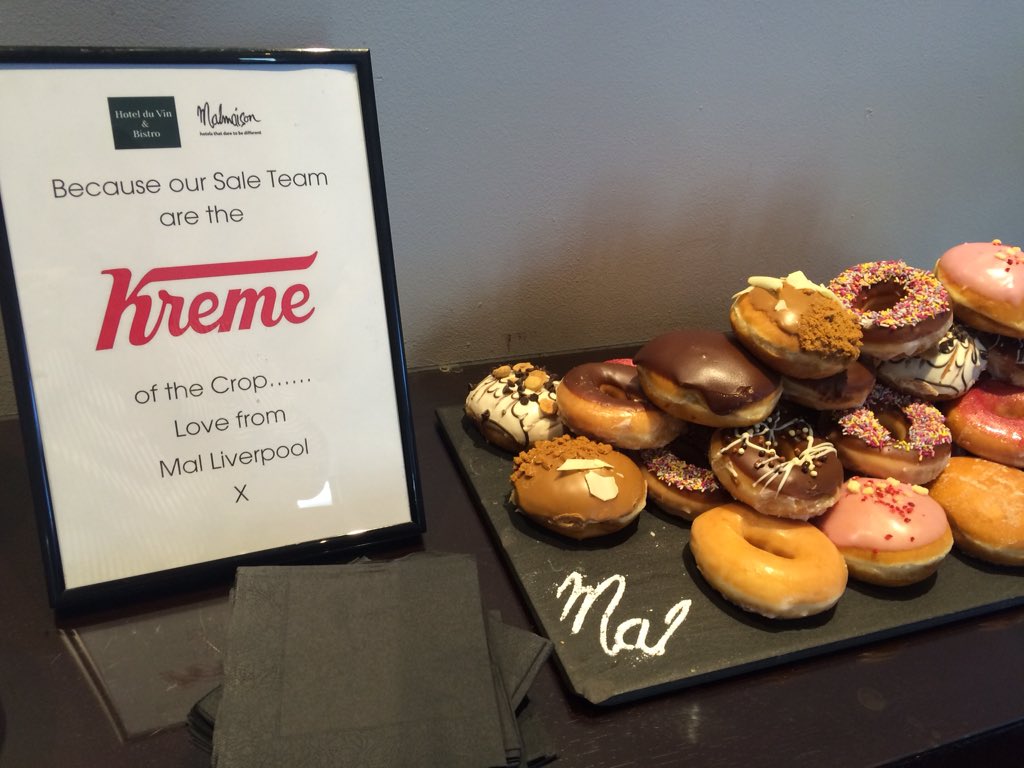 Yes we are! Nice one @TheLiverpoolMal can't wait to eat all the <a href="/krispykremeUK/">Krispy Kreme UK</a> #TreatTuesday