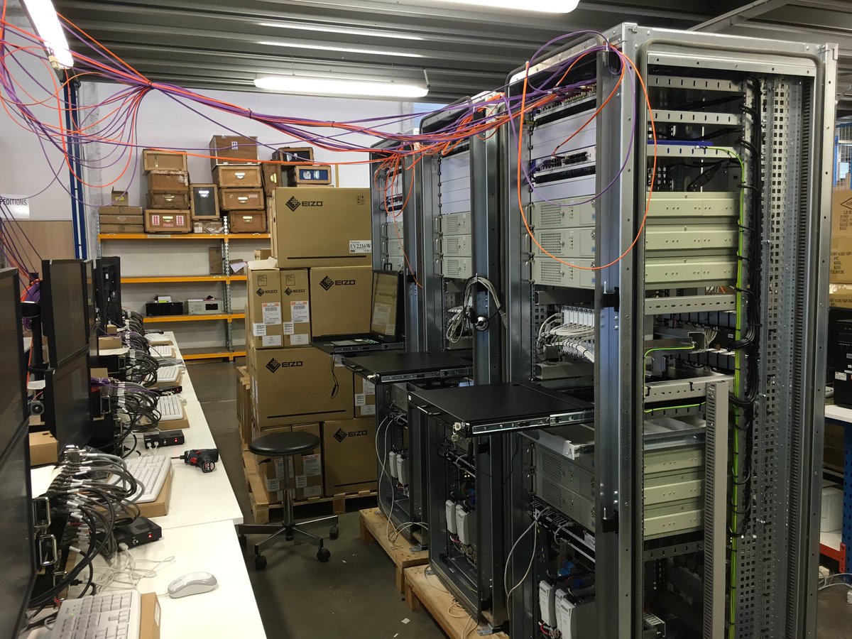 fxpicard's tweet image. CCR PARM : Recette usine équipement de Commande Contrôle de Sig. MISTRAL chez #Atos avec équipe I&amp;amp;P #SNCFReseau