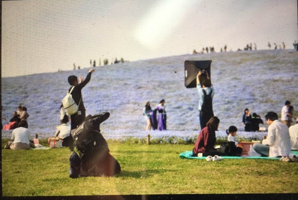 おとといに撮影をした