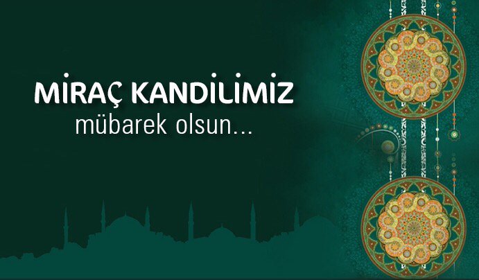 " Namaz mü'minin miracıdır. "

Miraç Kandiliniz Mübarek Olsun. Rabbim Dualarımızı Kabul Etsin.