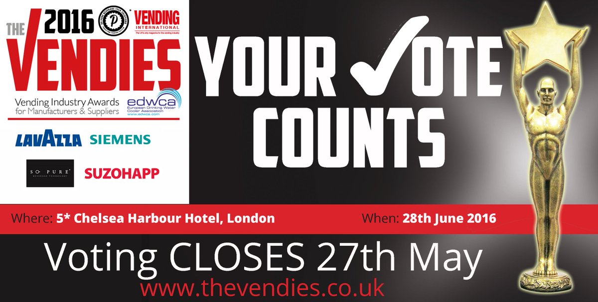 Choose your WINNERS! VOTE here thevendies.co.uk/voting-form-20…