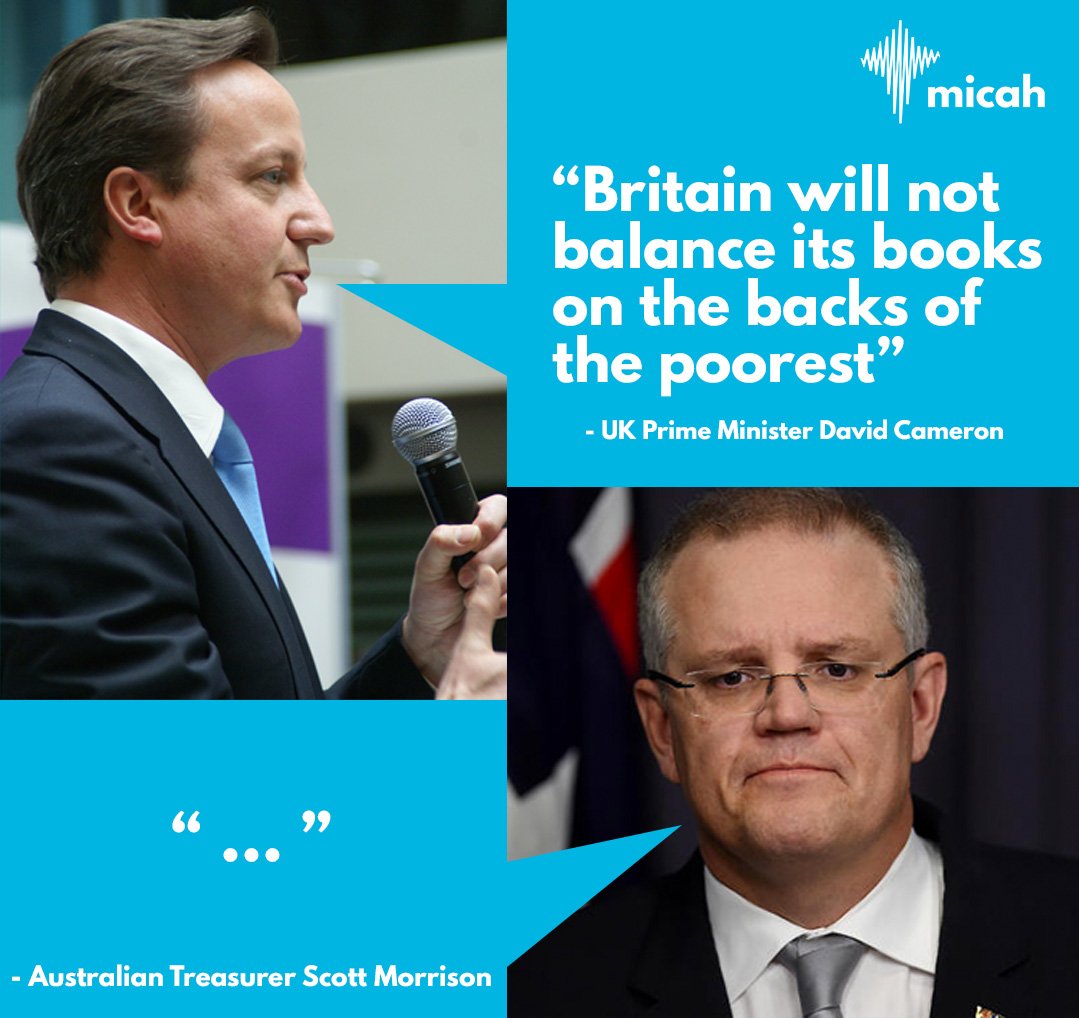 While unmentioned in #Budget2016, the Government balanced the budget on the backs of the poorest #AustralianAid
