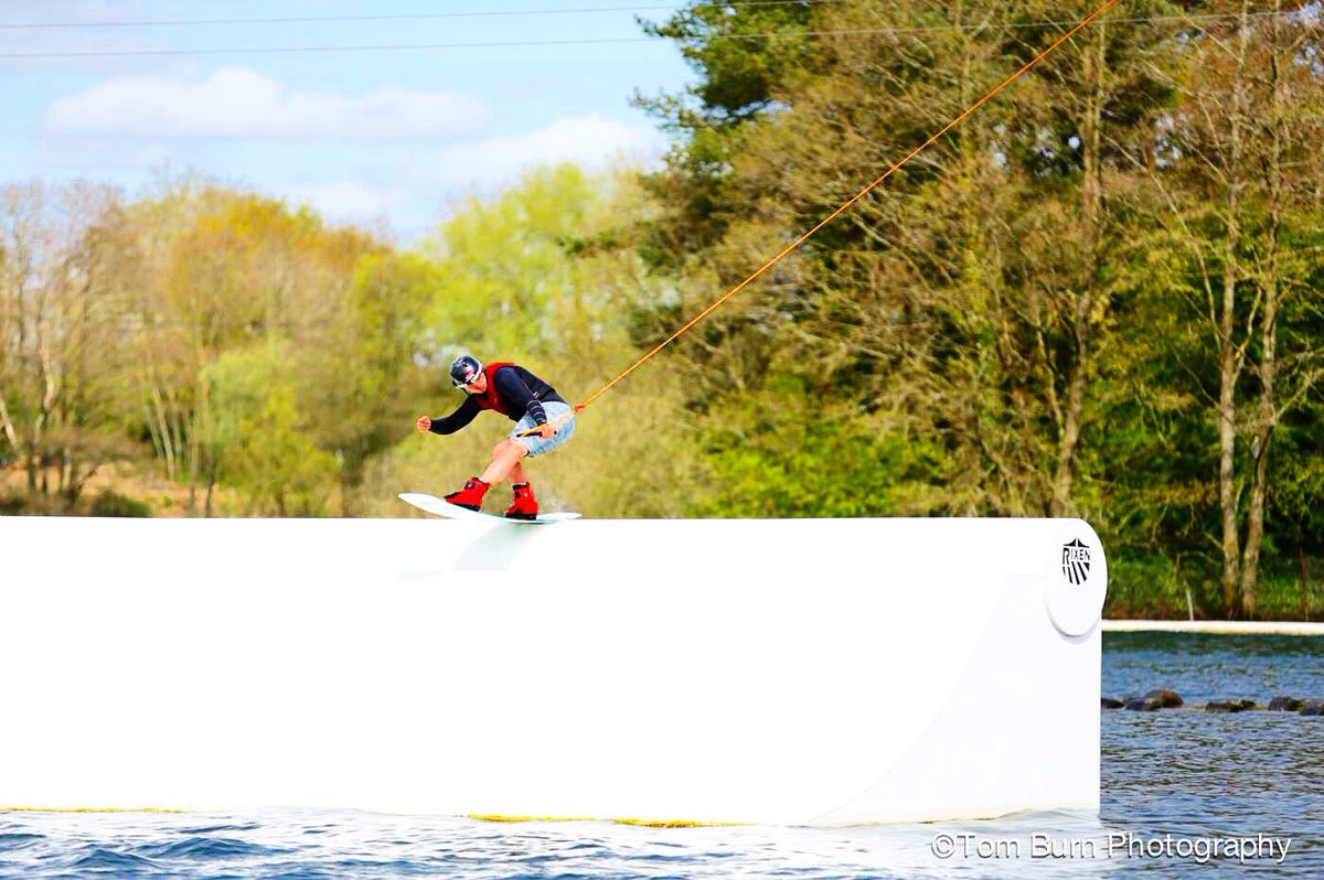 Junction23_'s tweet photo. // @ckkoester locking into his tail at New Forrest. Photo by Tom Bum. #Wakeboarding #junction23 #junction23 https://t.co/sEPwZNq9Ys
