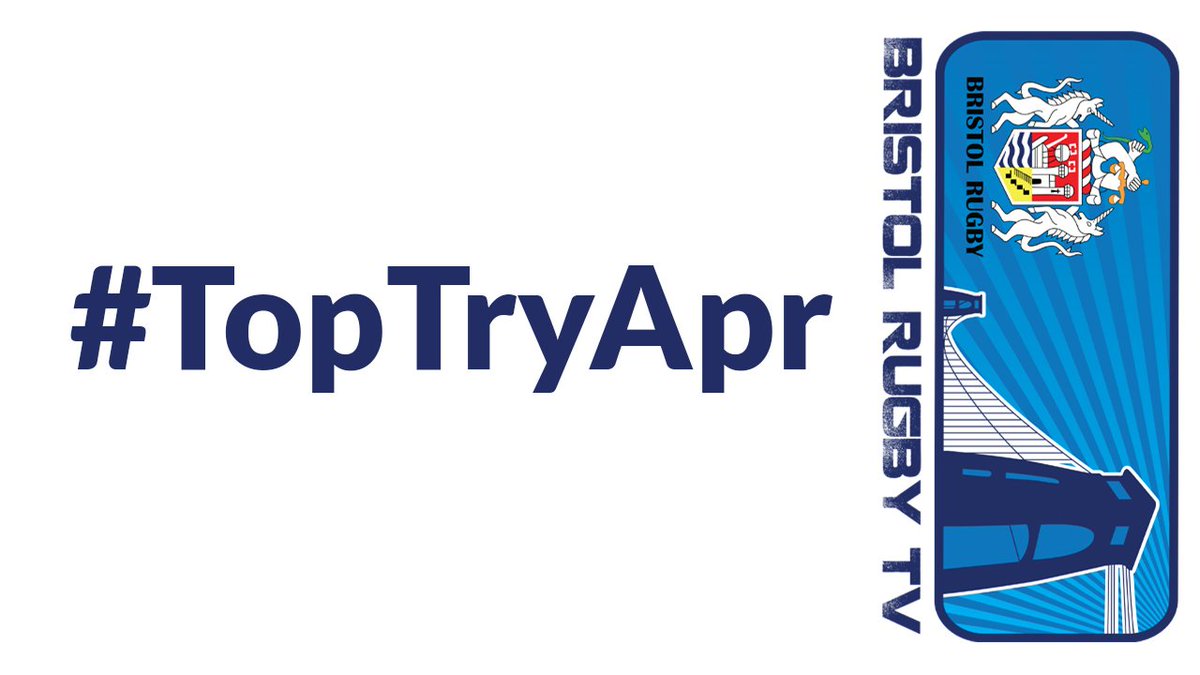 BristolBears's tweet photo. VIDEO: Vote for your #TopTryApr on @bristolrugbytv and win a signed ball. https://t.co/dFLbeq2vlv https://t.co/cku7Fu8raK