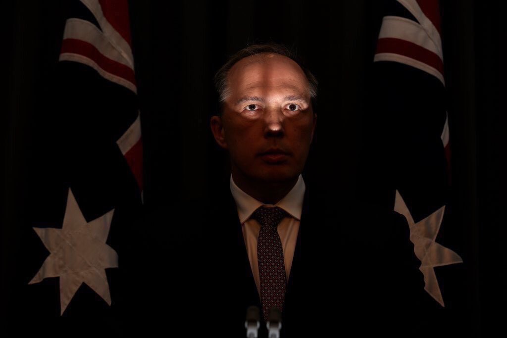 Kon__K's tweet image. Peter #Dutton wanted this photo of him banned from Twitter so whatever you do please please don't RT it. #Budget2016