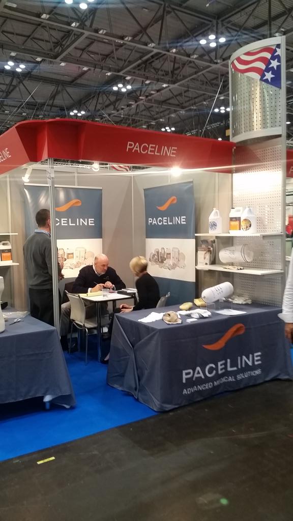 KallmanExpo's tweet photo. #Paceline, #Friddle #Orthopedic Appliances &amp; @AmericanOandP lounge complete the North American Pavilion @ #OTWorld16 https://t.co/Zk8qunYJ3I