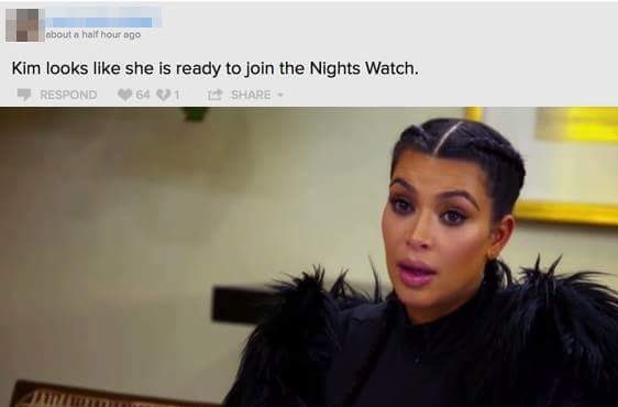 KlNG_JOFFREY's tweet image. She's "taken the black". 😏