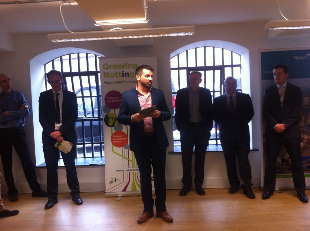 MyNottingham's tweet photo. "It's hugely exciting to repurpose an old building and increase our work with communities" @Dance_4 @ #space2launch https://t.co/pSigvip3RZ