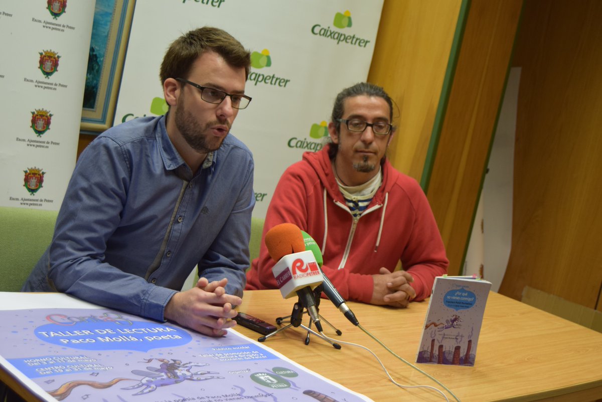 📖 Ponemos en marcha un Taller para fomentar la lectura y la poesía de Paco Mollá en los escolares de #Petrer.