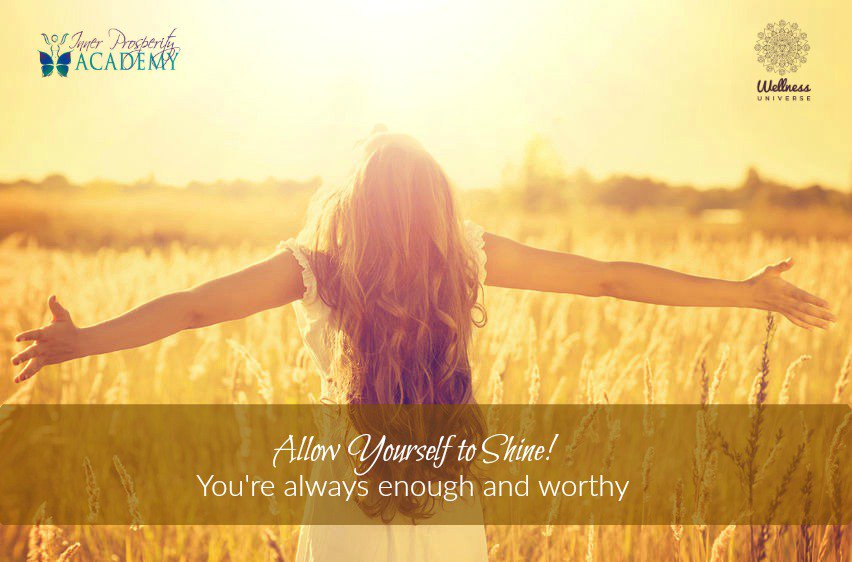 InnerProsperity's tweet image. Allow yourself to Shine! You’re always SO enough and worthy!
#selflove #lifepurpose #WUVIP