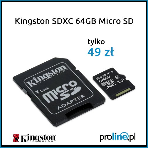 prolinepl's tweet image. Dzisiaj w świetnej cenie zakupicie u nas kartę Mikro SD firmy #Kingston buff.ly/1X4gohd :) #ProlinePL