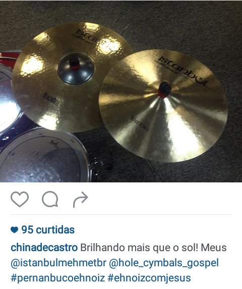 #Pernambucoehnoiz 
#Polimento da Hole Cymbals
hole_cymbals_2016 @HoleCGospel 
W: (11) 97707-3803 
#top