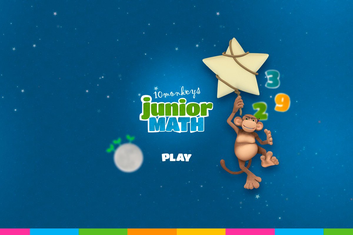 You can NOW play our early learners' game 10MONKEYS JUNIOR MATH for FREE: bit.ly/24vesAo TRY IT! :)