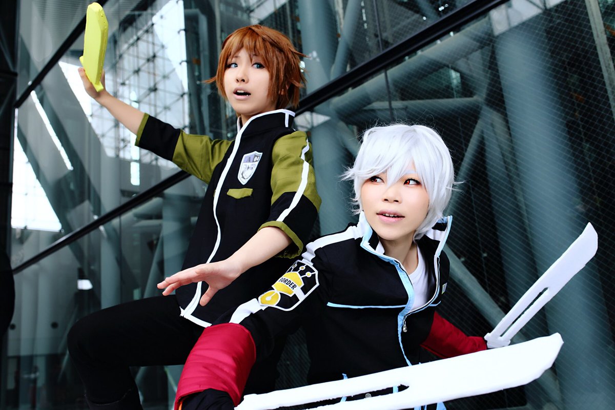 そーか コスプレ ワールドトリガー 緑川駿 遊真 鏡 Photo Conota