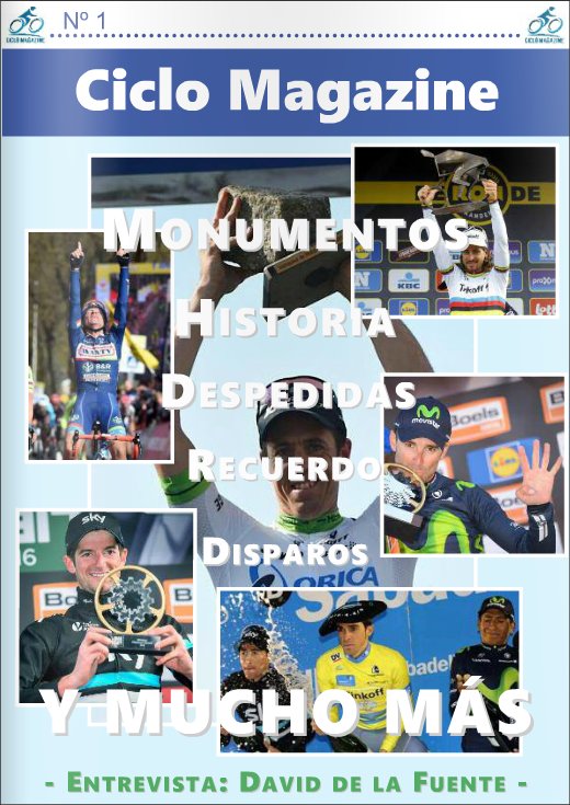CicloMagazine1's tweet photo. ¿Te gusta la nueva #CicloMagazine1? ¡No te la pierdas! Ya la puedes leer o descargar -> https://t.co/ETsWwwPQaz https://t.co/KckeTJJF1N