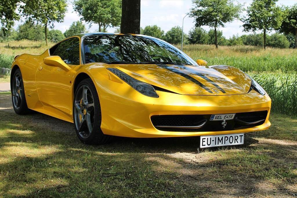 OnlyFerrariPics's tweet photo. Ferrari 458 #ferrari #458 #gele458 #ferrari458 #afrojack #import #helmond #euimport #carinstagram #instacar #carpor… https://t.co/77TPEriv8t