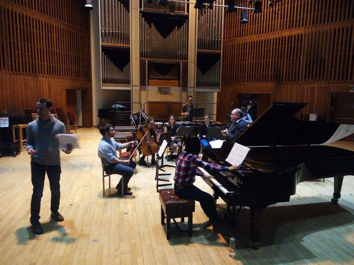YSFNM's tweet photo. Rehearsals for concert tomorrow! So exciting! https://t.co/nZizcr54Oi