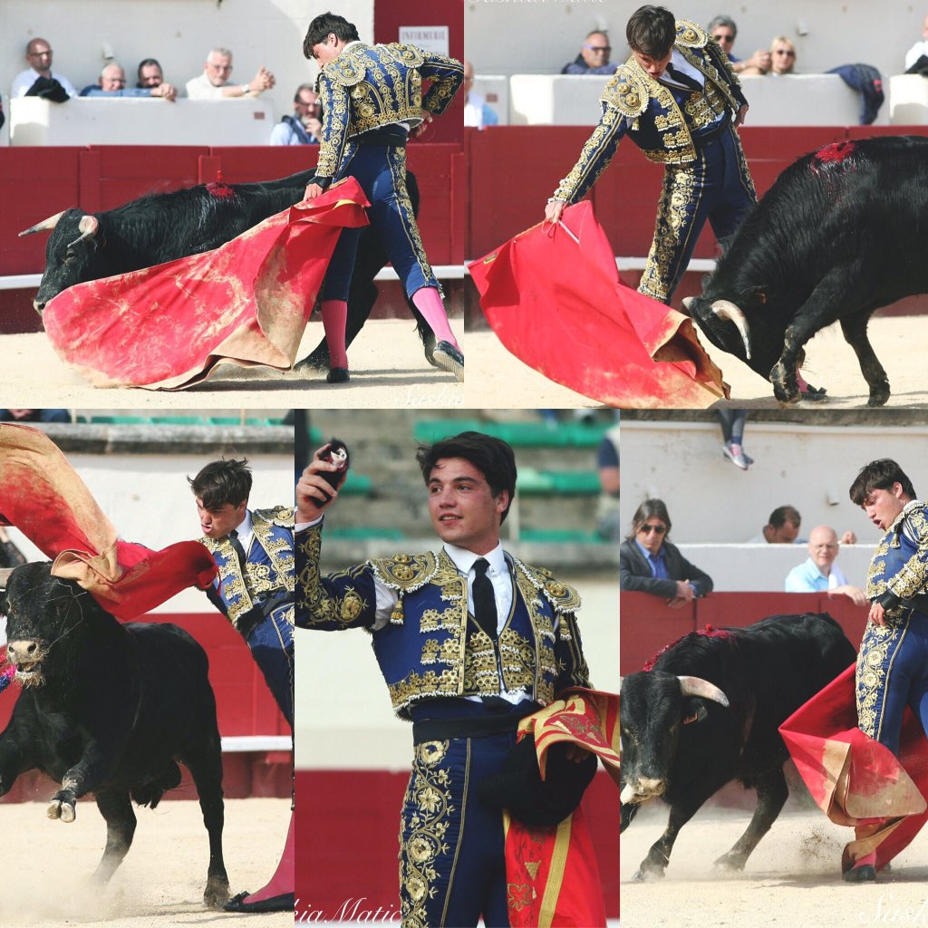 #1oreja debut sin caballo en Béziers 23 Avril